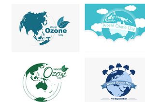 20 World Ozone Day Background Vector Illustration