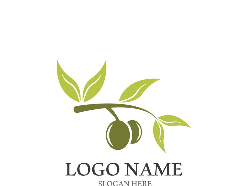 olive icon vector illustration design template