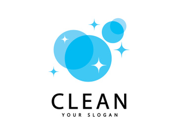 Clean and wash creative symbols,Company cleaning services graphic design preview picture