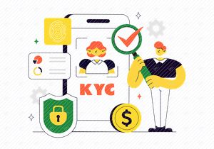 10 KYC Vector Illustration
