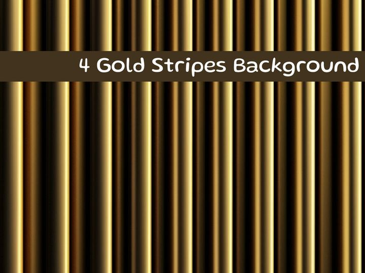 Gold stripes background