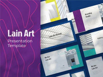 Lain Art Brand Keynote Template preview picture