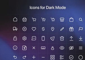 40+ Ecommerce Icon Pack