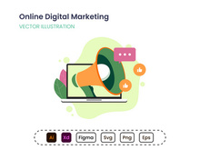 Online digital marketing