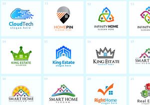 45+ Real Estate Logo Bundle
