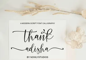 Adisha Script
