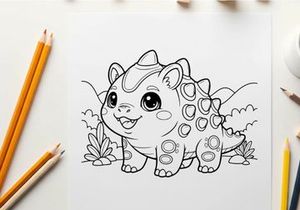 Cute hippo and giraffe hugging vector illustration