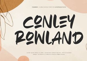 Chamber - Handwritten Font