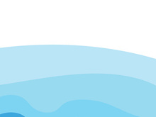 Wave water logo vector