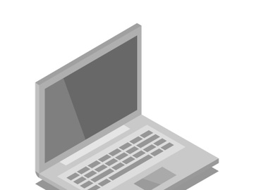 isometric laptop preview picture