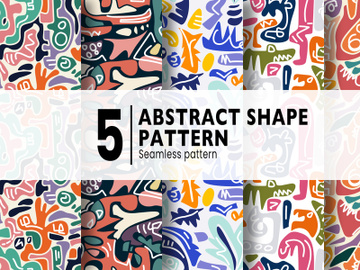 Seamless abstract pattern preview picture