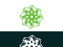 nature leaf logo, environment logo , ecology logo template