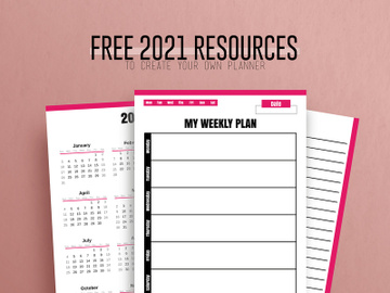 Free Resources to Create your Own Planner preview picture