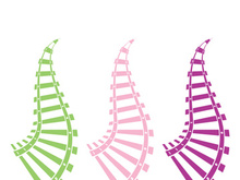 Train way icon vector for designer