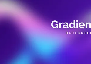 Vibrant gradient background with smooth color transitions