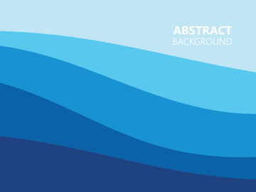 Blue wave water background wallpaper vector preview picture