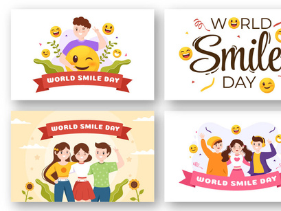 17 World Smile Day Illustration