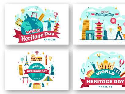 World heritage day drawing | World heritage day poster | heritage day  drawing - YouTube