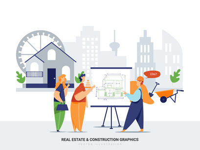 Construction & Real Estate Illustration_Vol 02