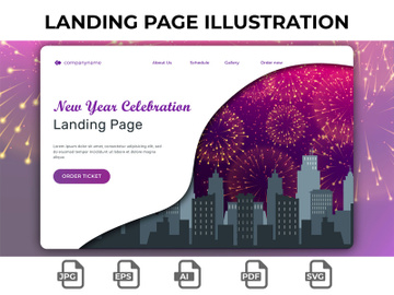 Landing Page Illustration 25 preview picture