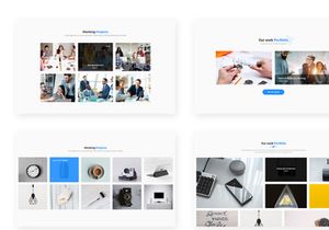 10 Gallery, Portfolio Widget Design for Web-UI Kit