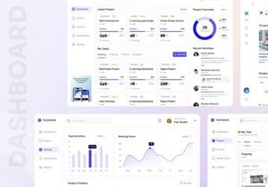 Taskmag - Task Manager Mobile & Dashboard Saas App
