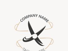 Scissors Logo Design Icon Template. Modern simple design. barbers tools and barbershop. Vector Illustration