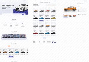 Carent - Car Rental Landing Page v.2