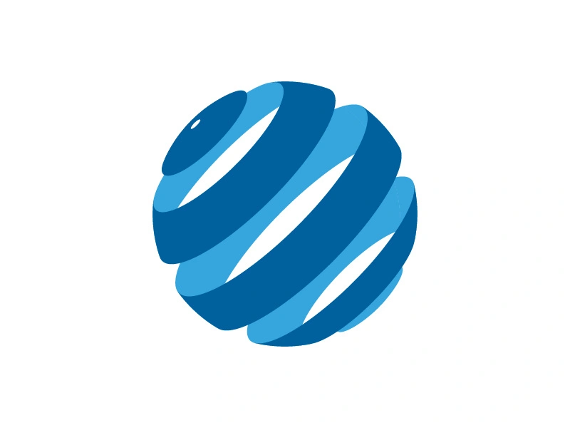 Global Wire World icon illustration