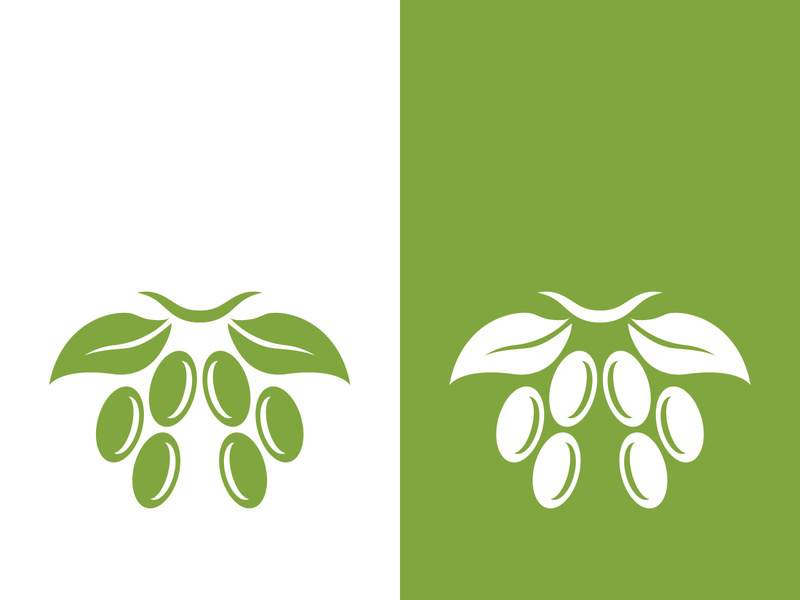 olive icon vector illustration design template