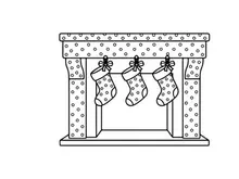 Holiday celebration with festive decorations