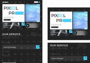PixelPro | Digital Agency Landing Page UI Kit