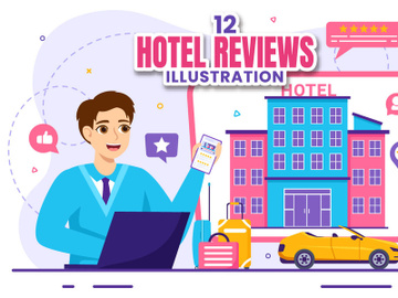 12 Hotel Reviews Illustration preview picture