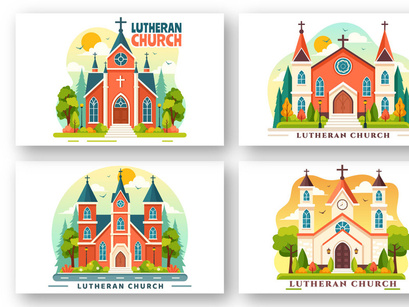 9 Lutheran Church Illustration