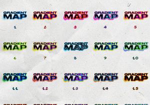 Gradient Map Pack || Free Photoshop .GRD File