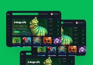 Movie, TV & Film Landing Page.