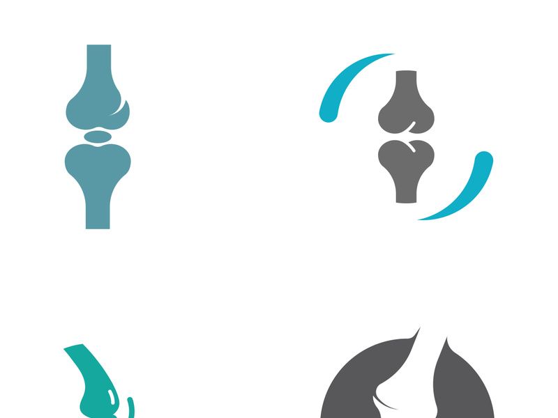 Bone logo design.logo for nursing, medical, orthopedic.