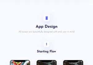 Foodybite Free Mobile UI