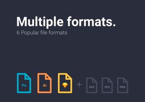 Icons Pro. 250+ Vector line icons