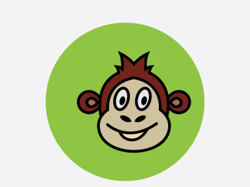 Monkey logo preview picture
