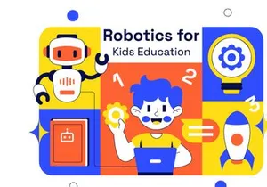 10 Robotics Kids Education Illustration