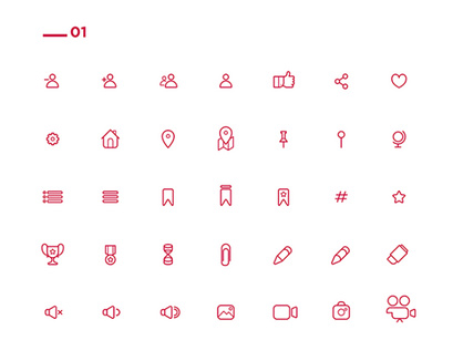 Free set of 200 vector icons for Illustrator