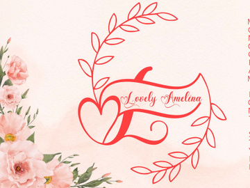 Lovely Amelina Monogram preview picture
