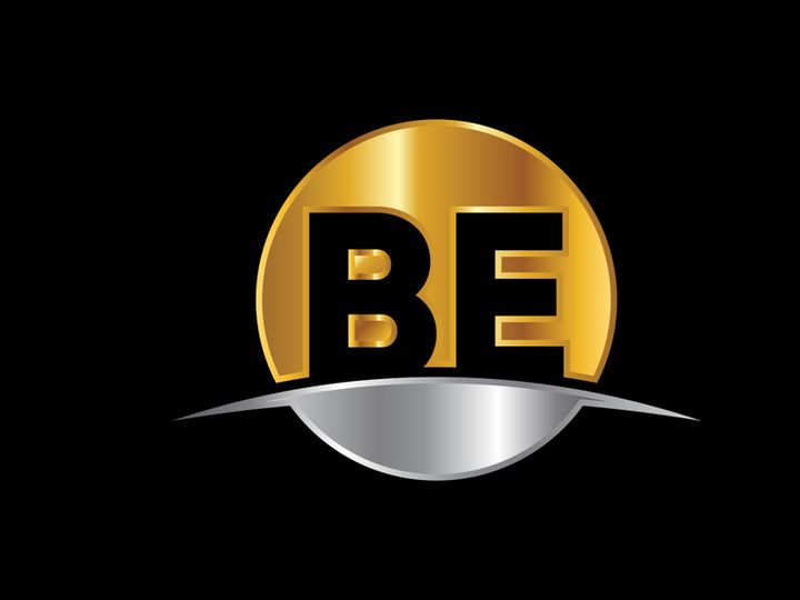 Initial Letter B E Logo Design Vector. Graphic Alphabet Symbol For Corporate Business Identity