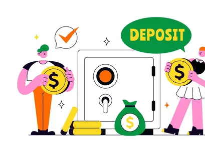10 Deposit Vector Illustration
