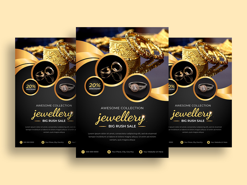 Jewelry Sale Flyer Template Ver-1