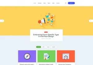 The Modern Entrepreneur v3.2 - Modern WordPress Blog Theme for Business & Startup