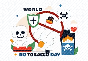 10 Ilustrações do Dia Mundial sem Tabaco