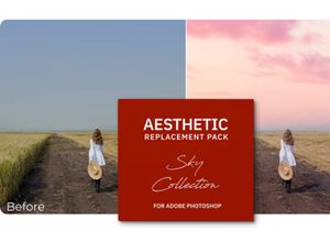 Sky Replacement Bundle for Adobe Photoshop 2021 and late