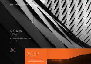 Trans – PSD website template